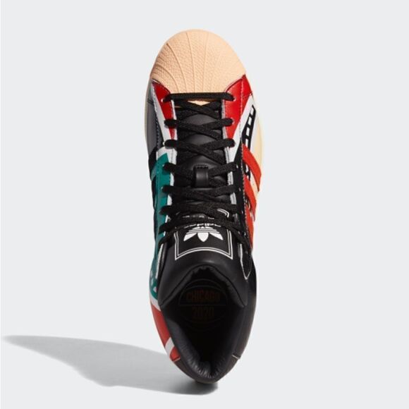 WNBA Jasmine Jones x adidas Pro Model JJ Heat CourtCore Superstar Hi Top FX4008 - Picture 6 of 14